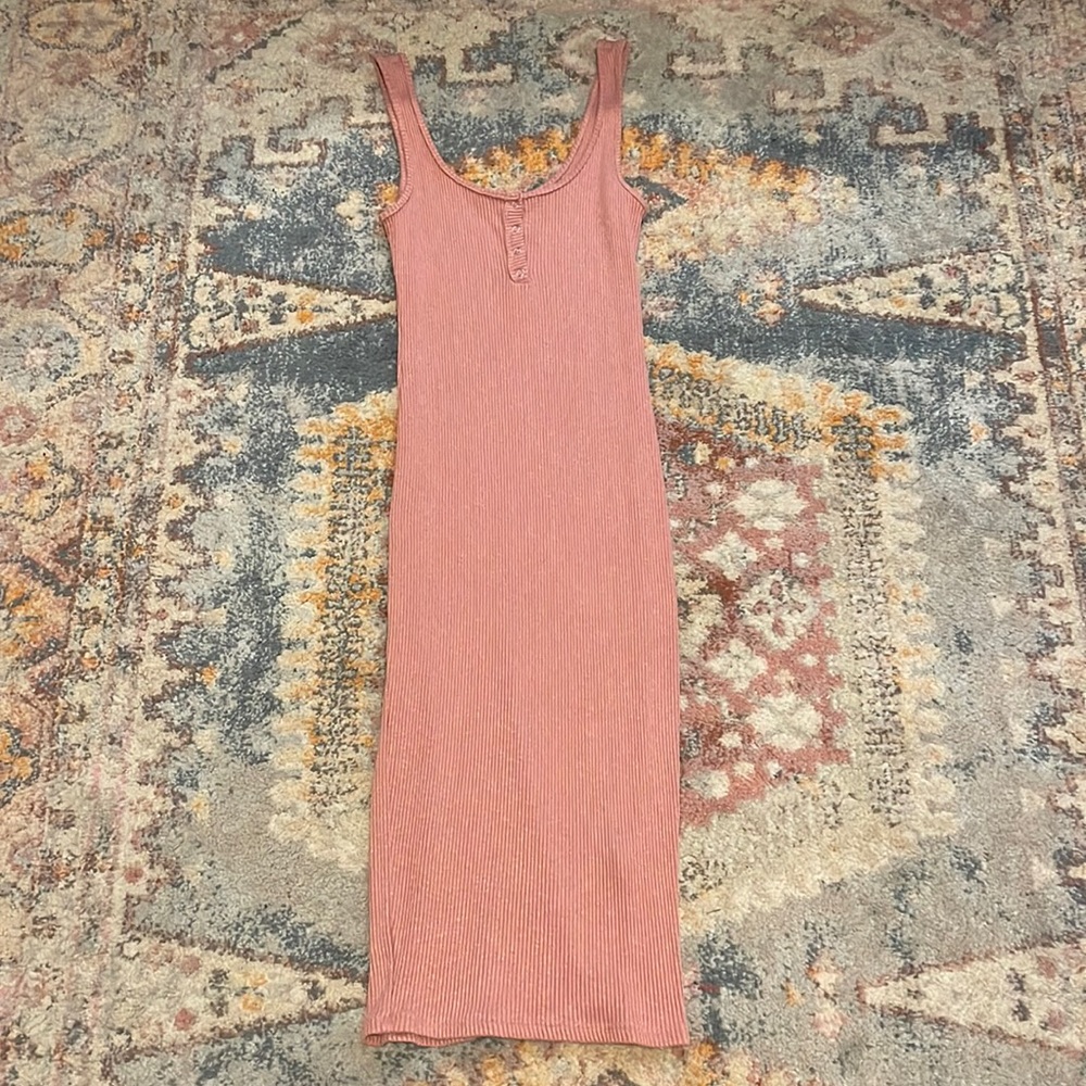 Love Culture stretchy midi bodycon dress